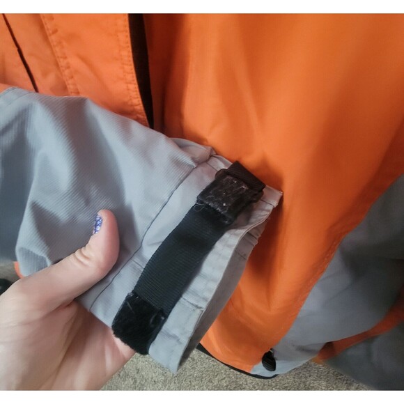 Columbia Challenge Series Jacket Large Womens Orange Gray Shell Only - Picture 2 of 16